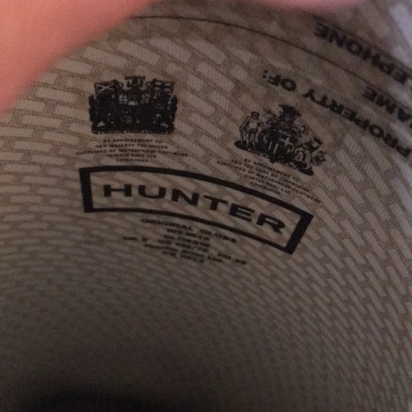 Hunter Purple Tall Rain Boots - Picture 13 of 16